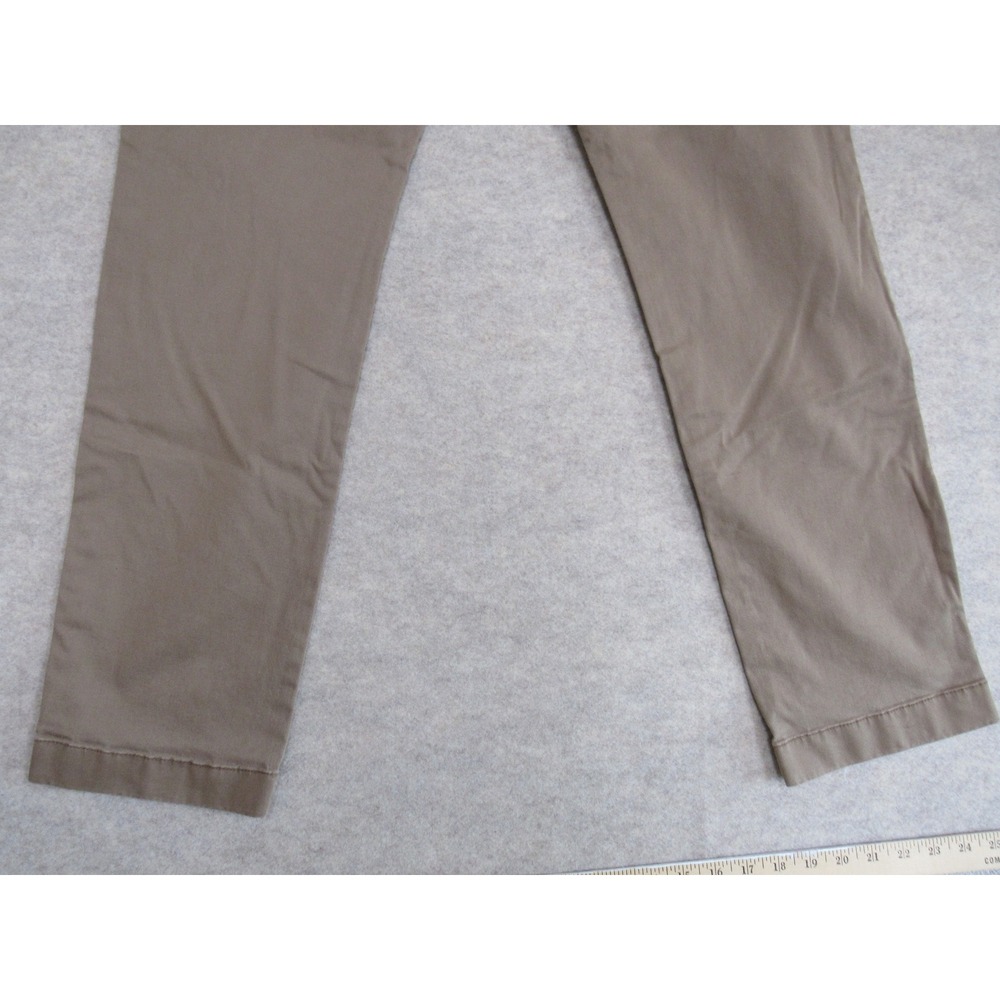 JCrew 770 Straight Fit Chino Pants Mens 34x32 Brown Re-Imagined Stretch Cotton - Picture 11 of 11